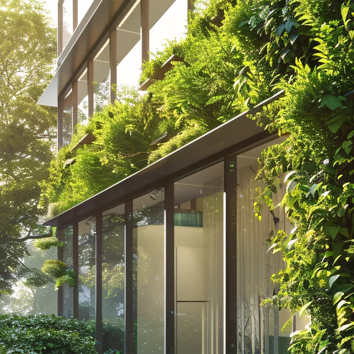 Abel Konstrukt montiert Gebäudebegrünung von Abel Metallsysteme 