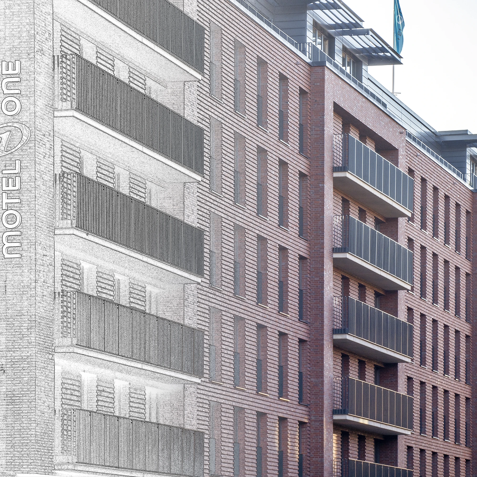 Abel Konstrukt - Motel One in Hamburg